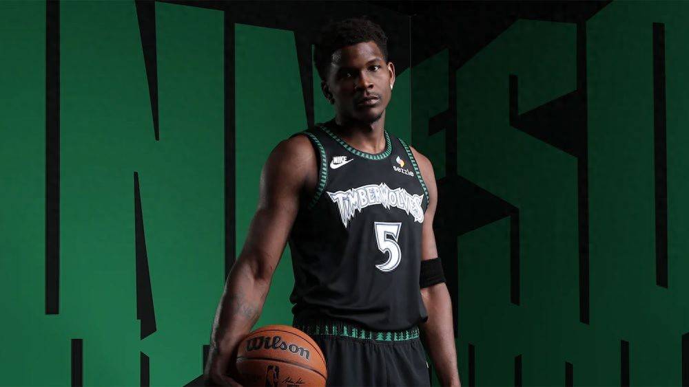 明尼苏達(dá)森林狼队发布“Black Trees”经典球衣