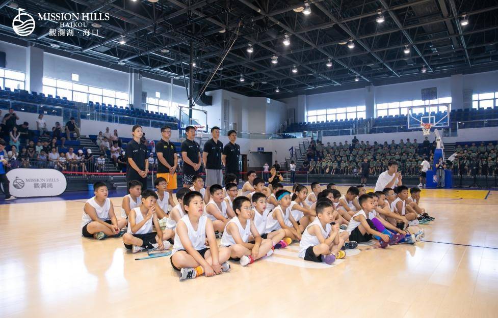NBA篮球公园海口观澜湖旗舰馆开放日暨二零二五篮球夏令营开营